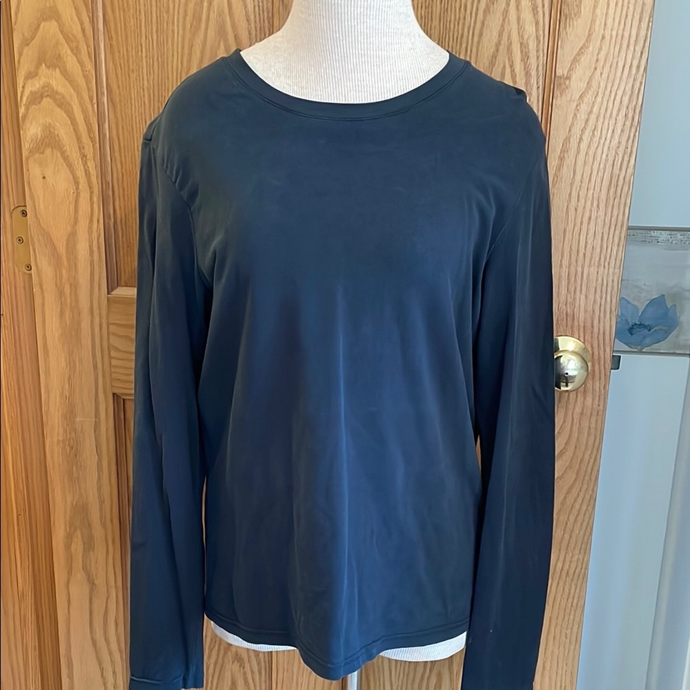 Classic Black Long Sleeve Stretch Shirt